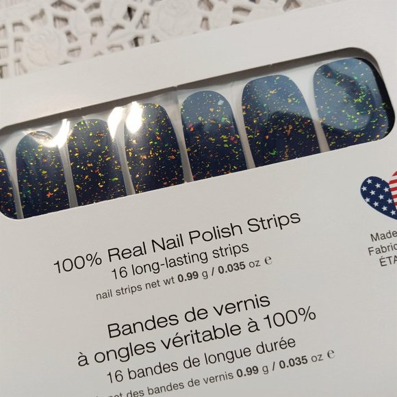 Color Street 100% Real Nail Polish Strips Deepwater Opal - Picture 3 of 6